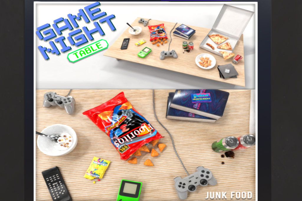 Game Night Table, L$499
