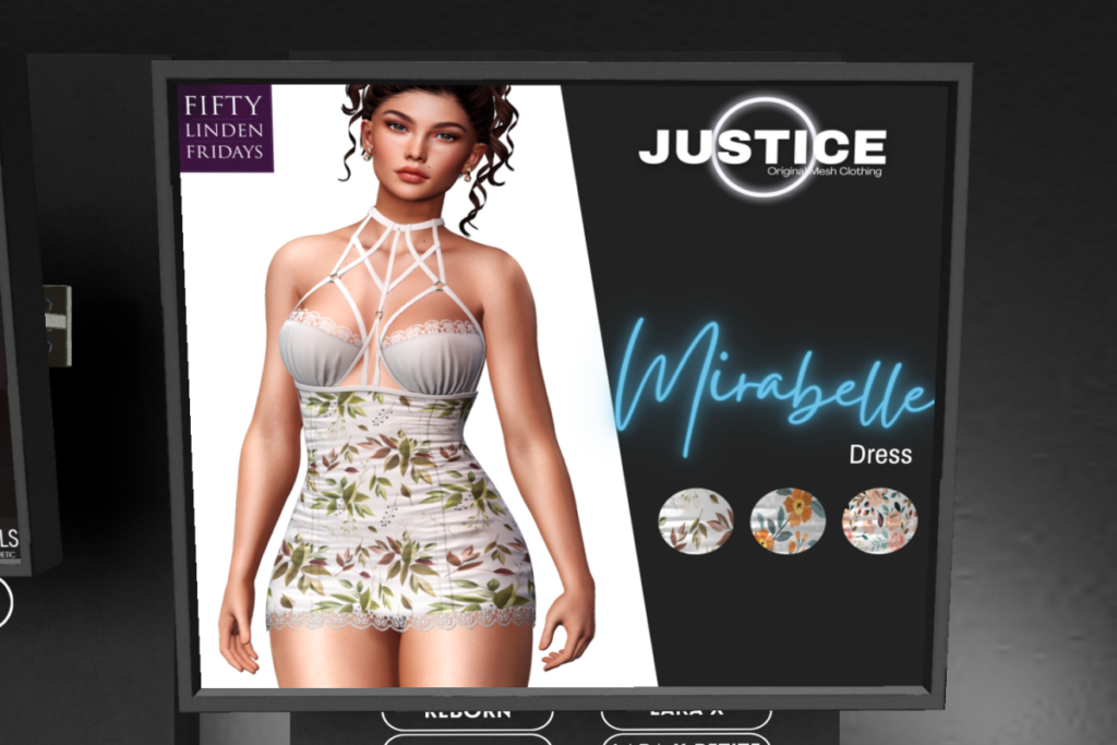 Mirabelle Dress - Legacy/Maitreya/Reborn/+mods	&lt;a href=&quot;http://maps.secondlife.com/secondlife/UNDERGROUND/126/44/25&quot;&gt;TELEPORT&lt;/a&gt;