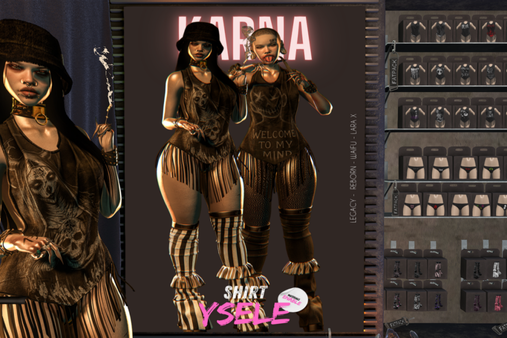 Ysele Shirt - Legacy/MaitreyaX/Reborn/+mods, L$399 each/L$1599 FP