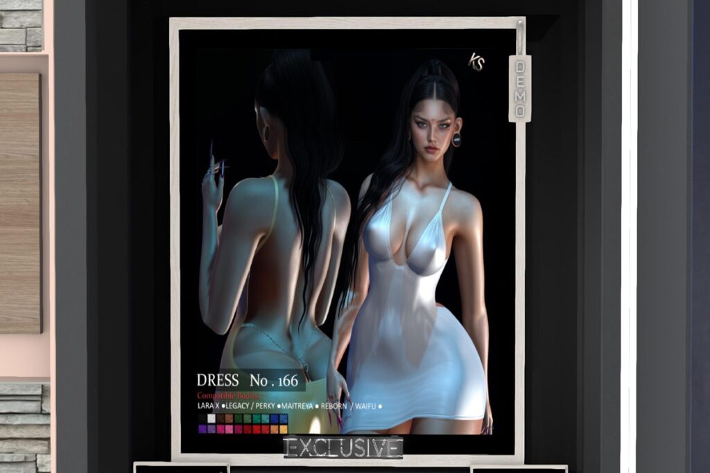 Dress No. 166 - Legacy/Maitreya/Reborn/+mods, L$299