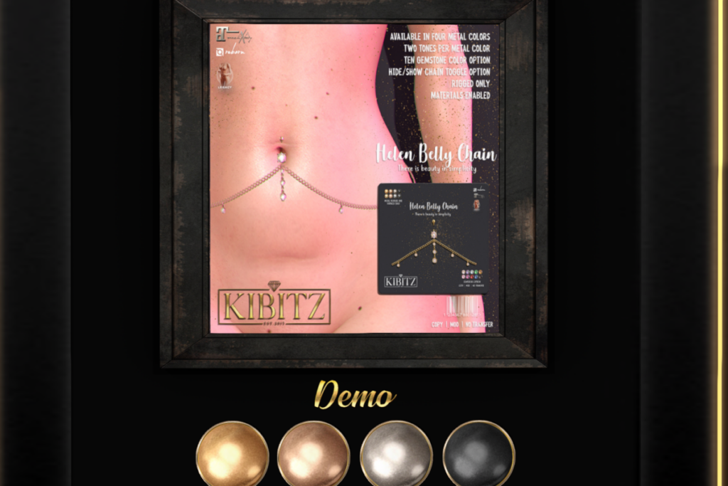 Helen Belly Chain -  - Legacy/MaitreyaX/Reborn, L$269 each/L$799 FP