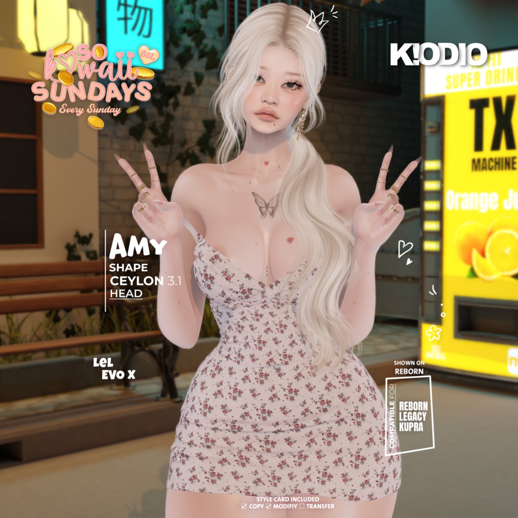 Amy Shape - EvoX Ceylon/Inithium/Legacy/Reborn	&lt;a href=&quot;http://maps.secondlife.com/secondlife/Esterwind/159/157/739&quot;&gt;Teleport&lt;/a&gt;