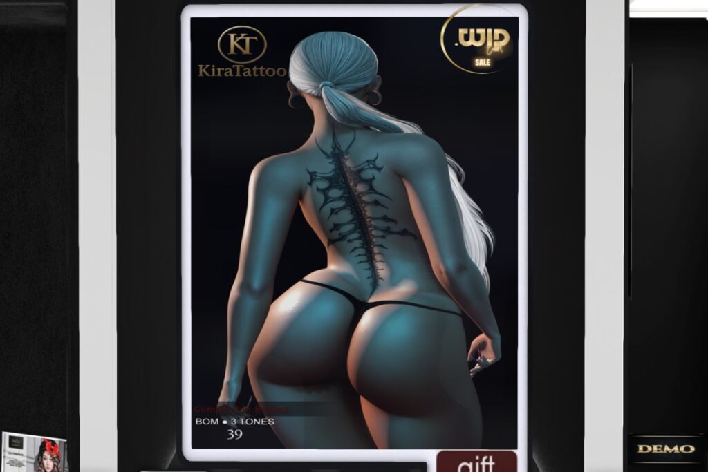39 Tattoo - BOM, L$250