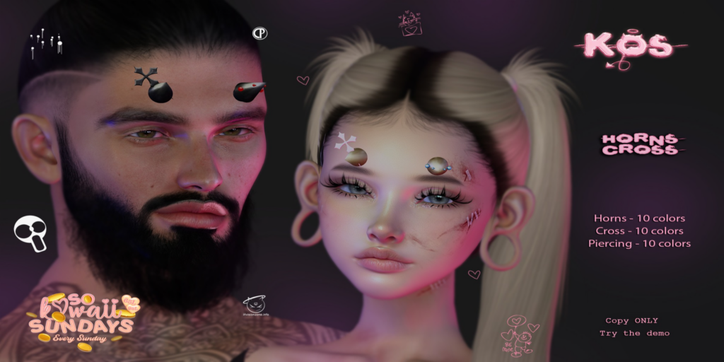 Cross Horns	&lt;a href=&quot;http://maps.secondlife.com/secondlife/Lavender/102/174/501&quot;&gt;Teleport&lt;/a&gt;