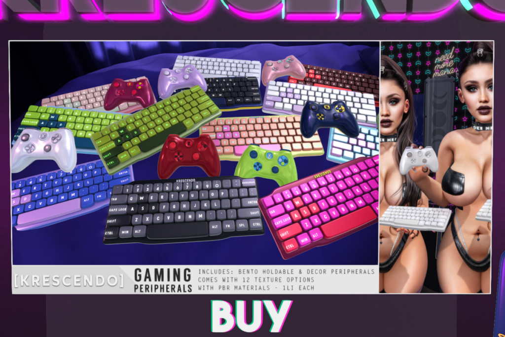 Gaming Peripherals, L$299