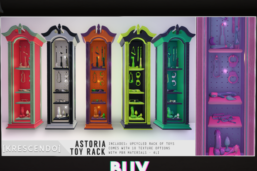 Astoria Toy Rack, L$299