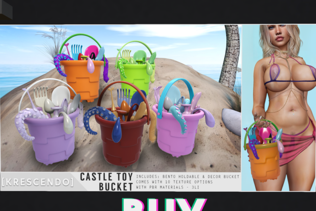 Castle Toy Bucket, L$299