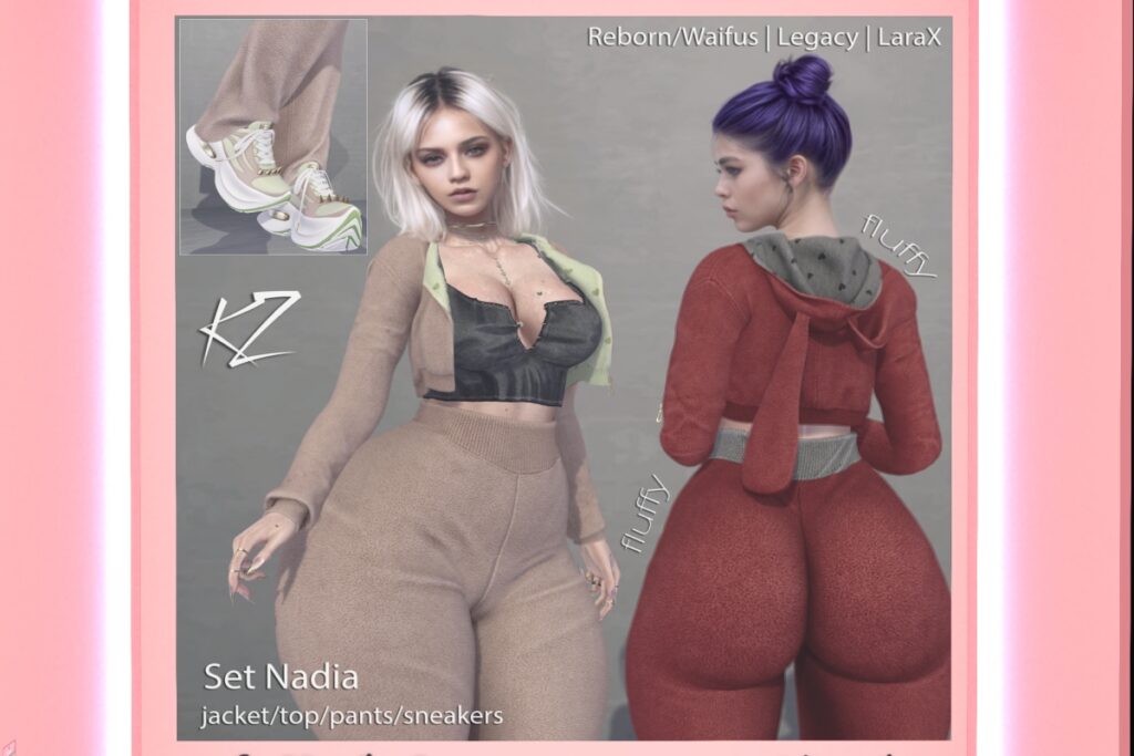 Nadia Set - Legacy/MaitreyaX/Reborn/+mods, L$1200 FP