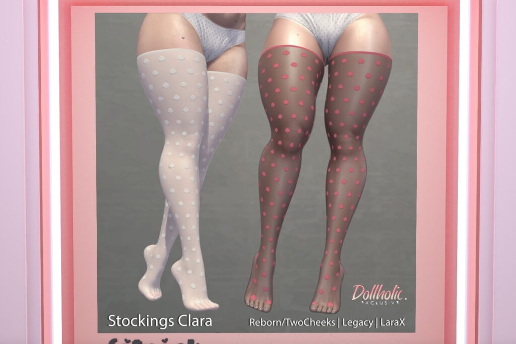 Clara Stockings - Legacy/MaitreyaX/Reborn/+mods, L$220 each/L$550 FP
