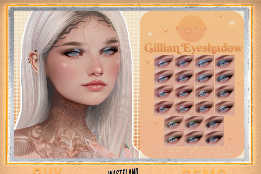 Gillian Eyeshadow - EvoX, L$275