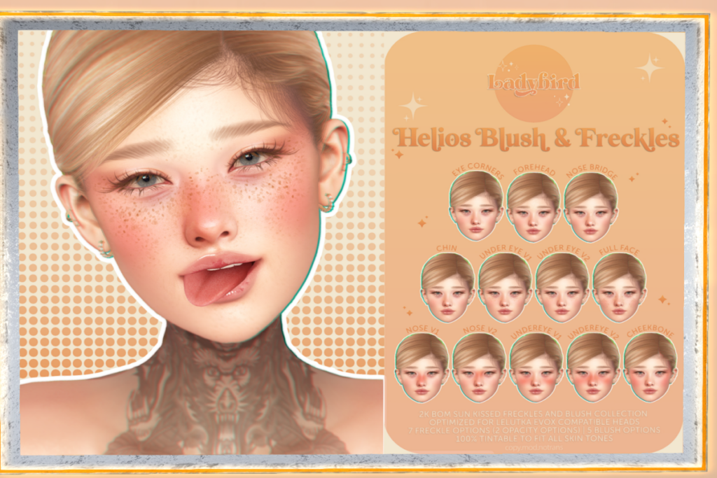 Helios Blush &amp; Freckles - EvoX, L$275
