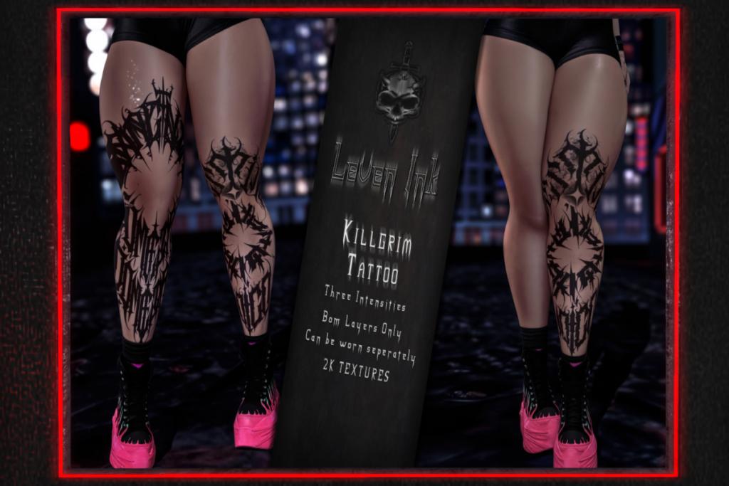 Killgrim Tattoo - BOM, L$300
