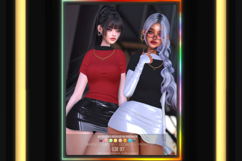 Elsie Set - Legacy/Reborn/+mods, L$149-L$199 each/L$799 FP