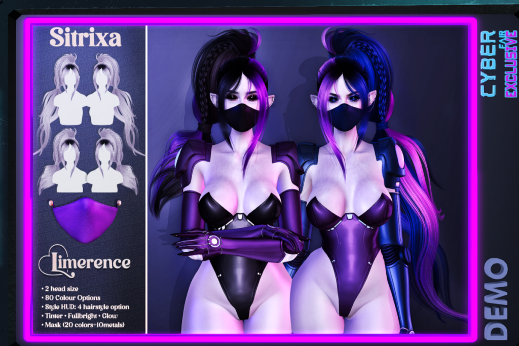 Sitrixa Hair, L$990
