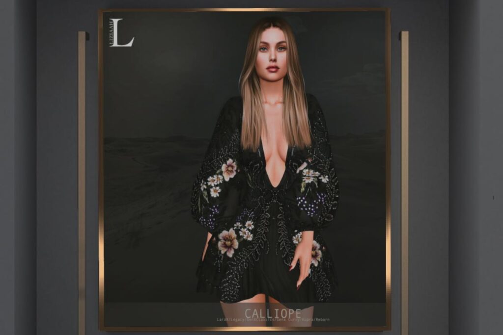 Calliope Dress - GenX/Inithium/Legacy/MaitreyaX/Reborn, L$288 each/L$1000 FP