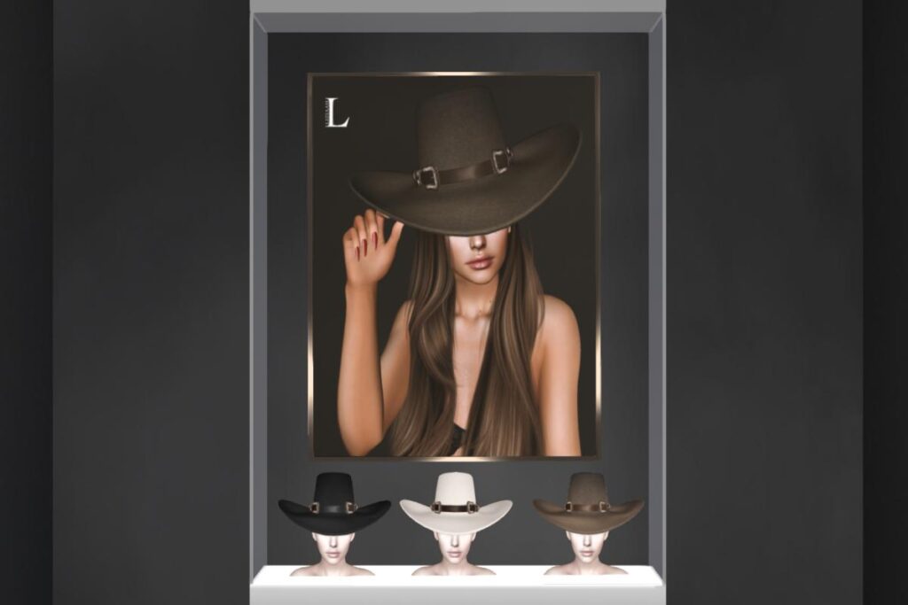Cowboy Hat, L$275 each/L$550 FP