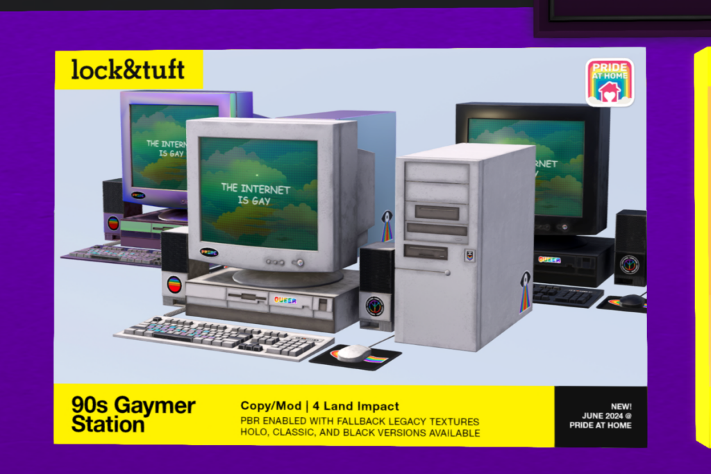 90s Gaymer Station	&lt;a href=&quot;http://maps.secondlife.com/secondlife/Oblivion/17/32/1338&quot; target=&quot;_blank&quot;&gt;Teleport&lt;/a&gt;