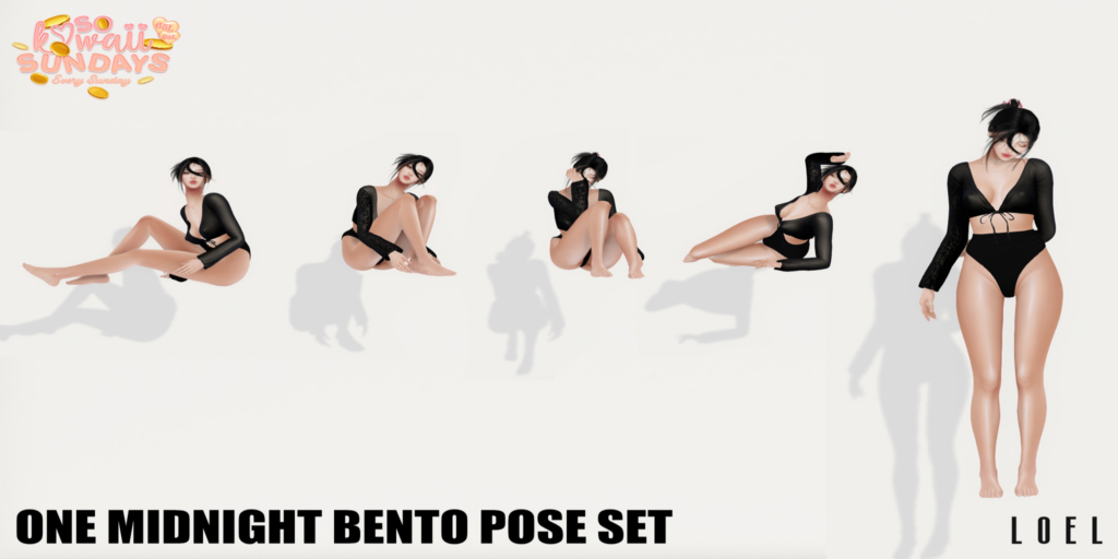 One Midnight Poses	&lt;a href=&quot;http://maps.secondlife.com/secondlife/Stargazer%20Galaxy/101/47/3118&quot;&gt;Teleport&lt;/a&gt;