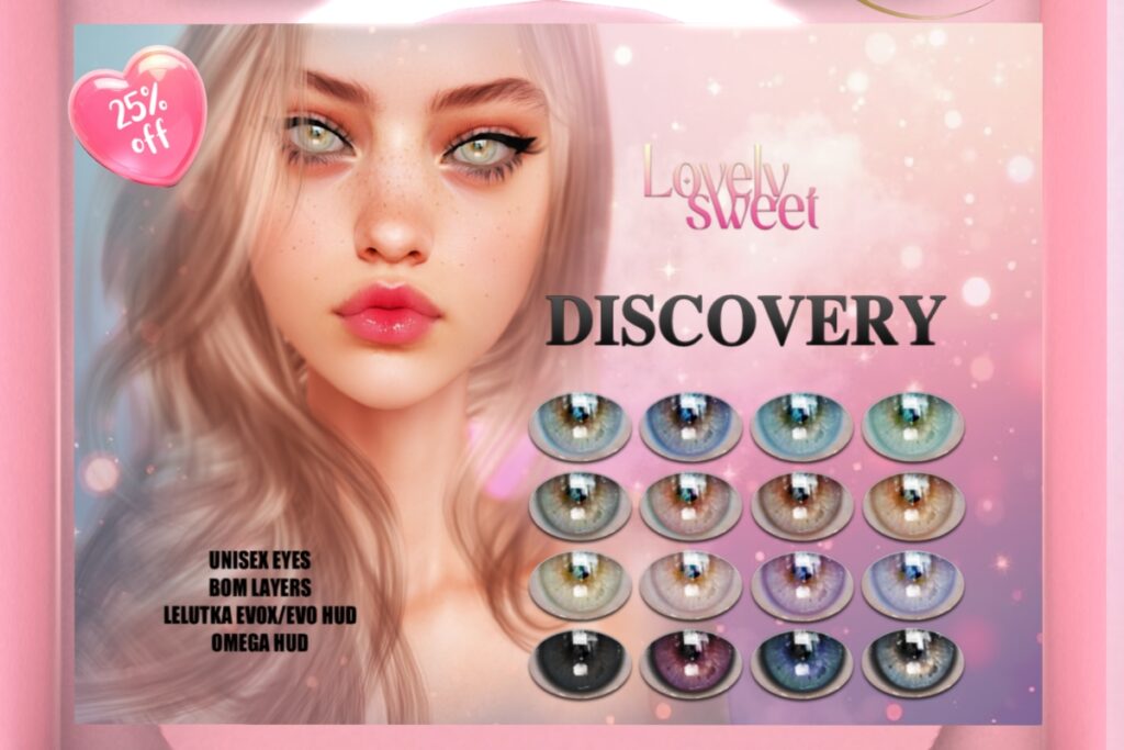 Discovery Eyes - BOM/Evo/EvoX/Omega, L$225 FP