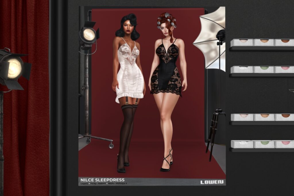 Nilce Sleepdress - Legacy/MaitreyaX/Reborn/+mods, L$299 each FP