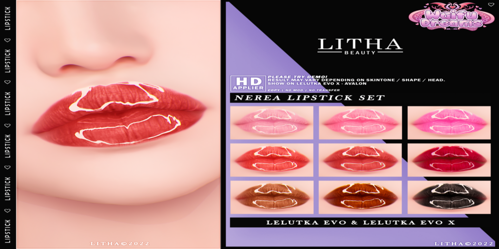 Nera Lipstick Set - EvoX