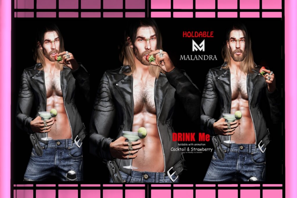 Drink Me Holdables &amp; Poses, L$249