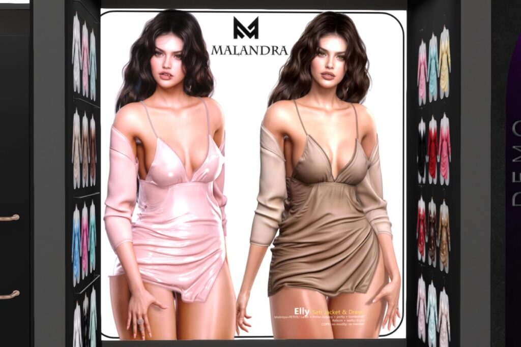 Elly Jacket &amp; Dress - Inithium/Legacy/Maitreya/Reborn/+mods, L$299 each/L$999 each FP