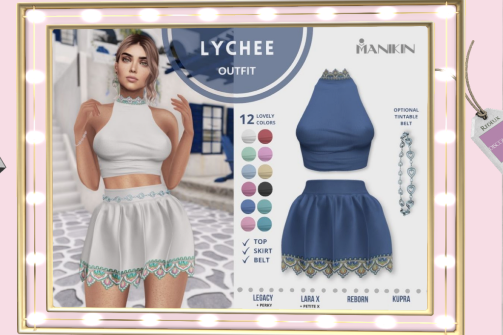 Lychee Outfit - Inithium/Legacy/MaitreyaX/Reborn/+mods, L$630
