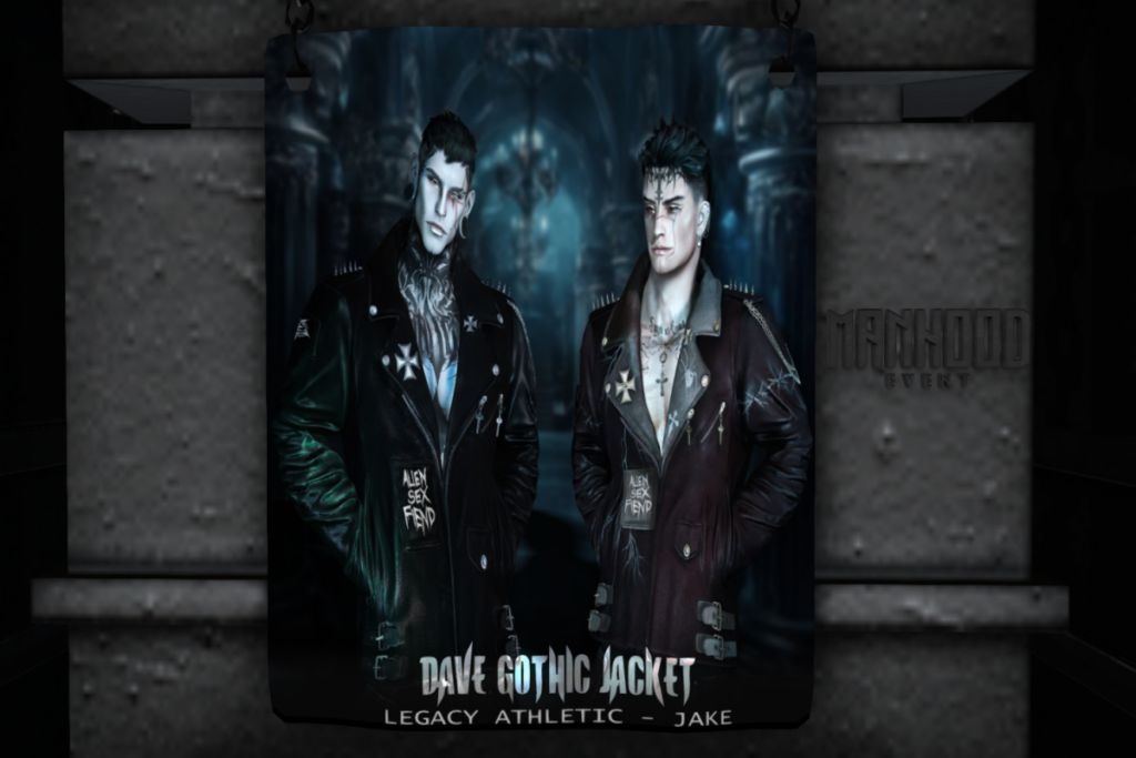 Dave Gothic Jacket - Jake/Legacy Athletic, L$299 each/L$899 FP