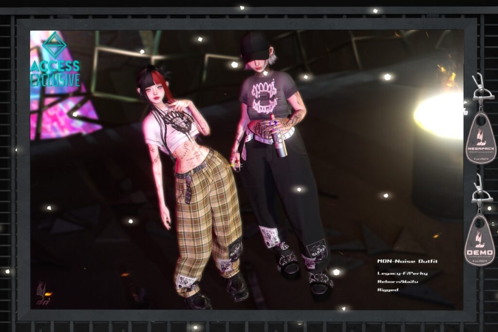 Noise Outfit - Legacy/Reborn/+mods, L$788-L$1288 each FP/L$1991 FP