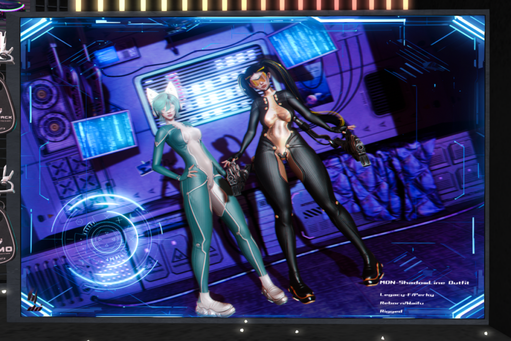 Shadowline Outfit - Legacy/Reborn/+mods, L$258-L$328 each/L$1671 FP