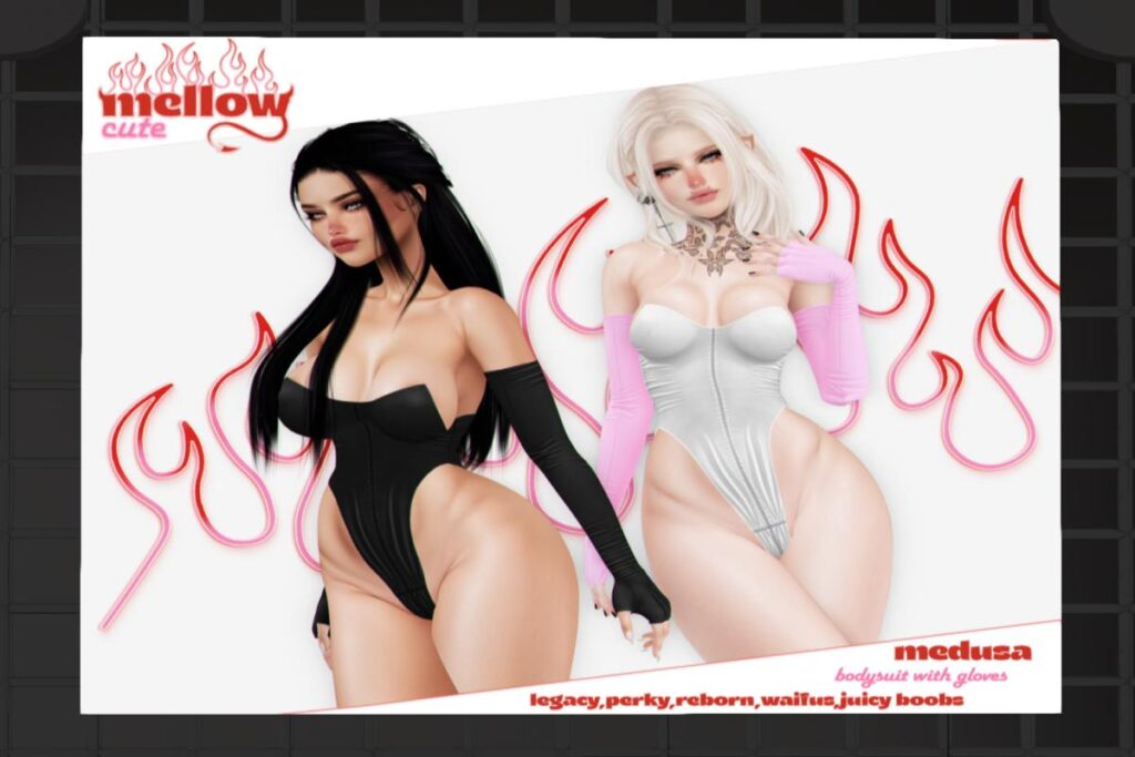 Medusa Bodysuit - Legacy/Reborn/+Mods, L$269 each/L$1199 FP