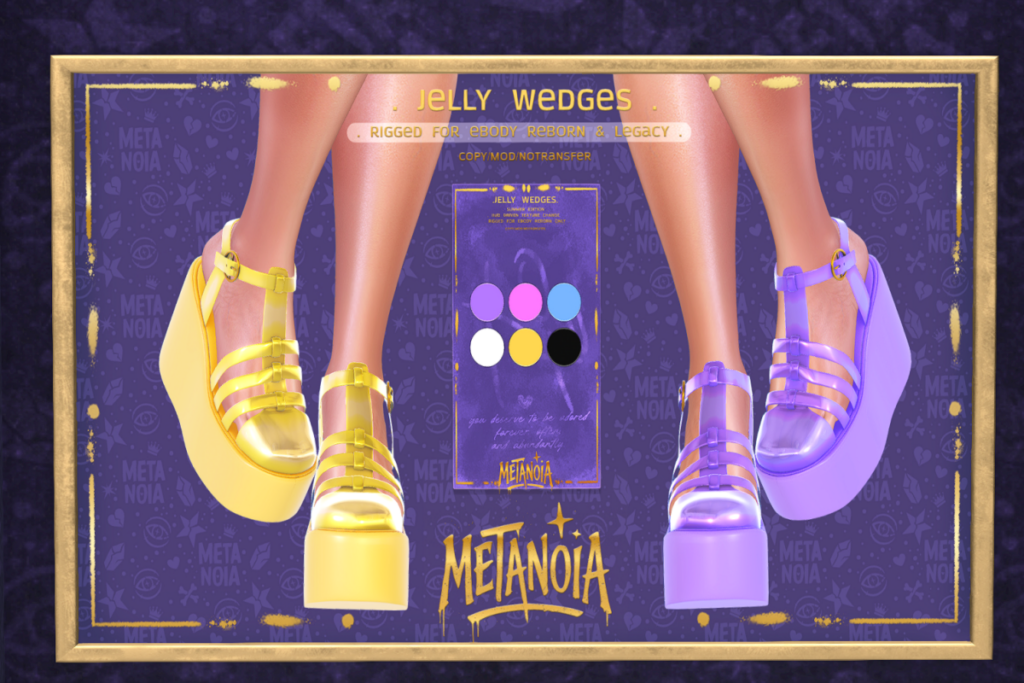 Jelly Wedges - Legacy/Reborn, L$399
