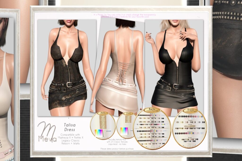 Talisa Dress - Legacy/MaitreyaX/Reborn/+mods, L$640