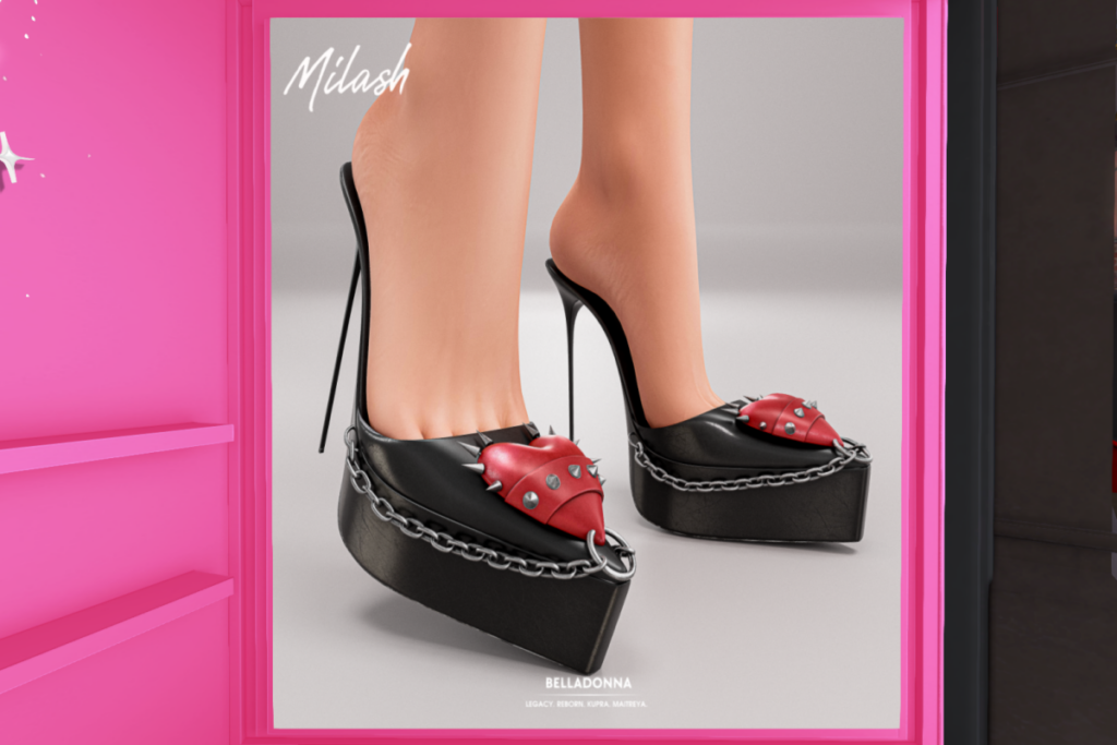 Belladonna Heels - Inlithium/Legacy/Maitreya/Reborn, L$500