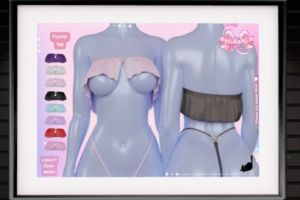 Flutter Top - Legacy/Reborn/+mods, L$249