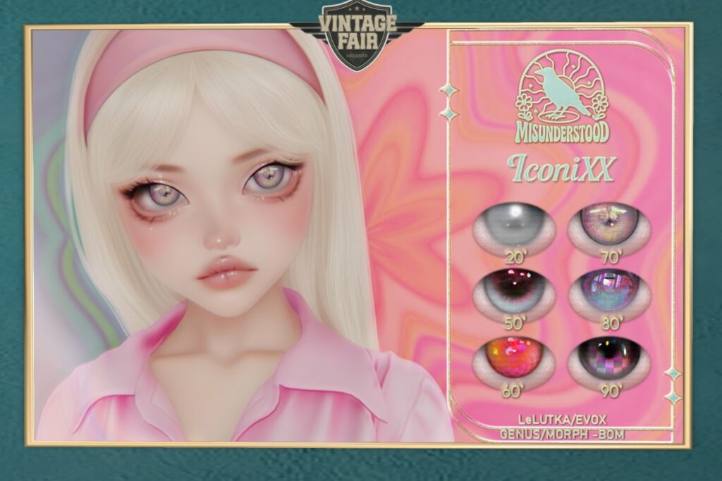 IconiXX Eyes - BOM/EvoX/Genus, L$300