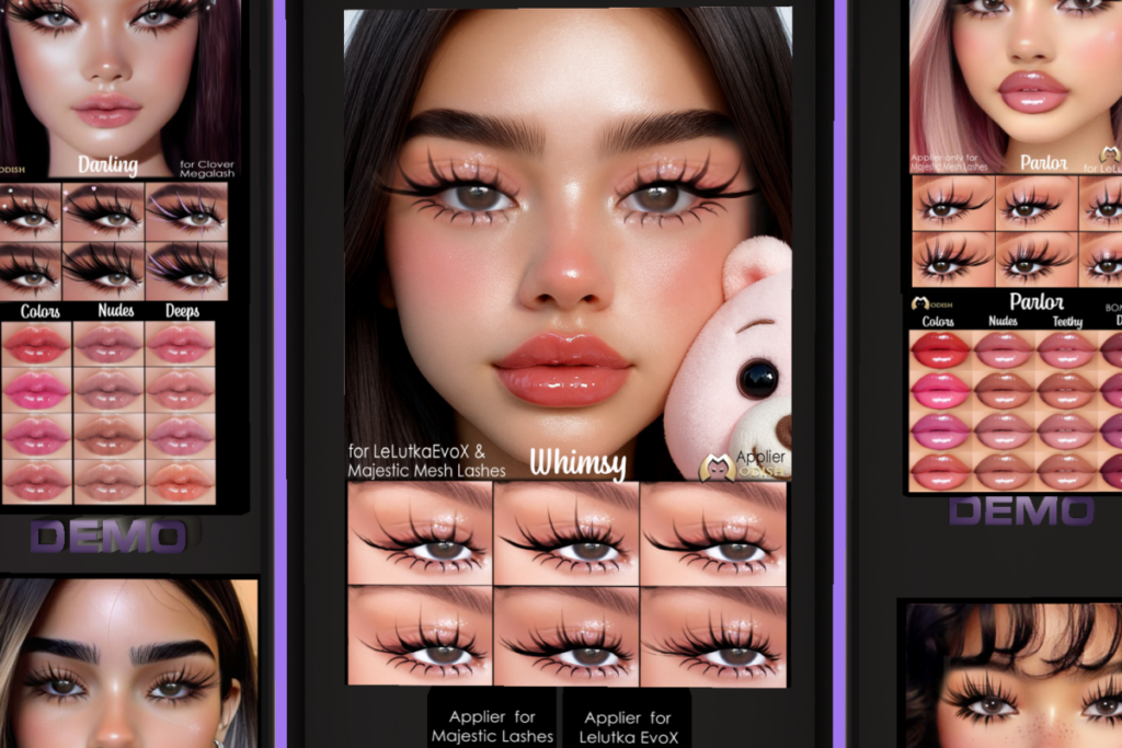 Whimsy - EvoX/Majestic Lashes, L$299 each