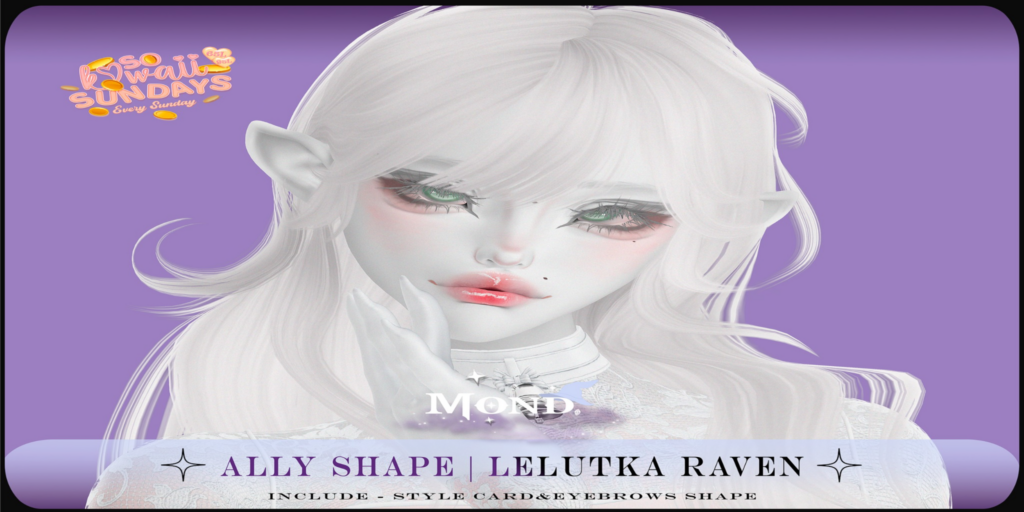 Ally Shape - EvoX Raven	&lt;a href=&quot;http://maps.secondlife.com/secondlife/Crocus%20Island/50/47/25&quot;&gt;Teleport&lt;/a&gt;