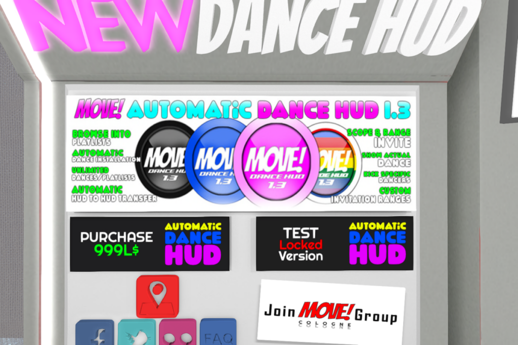 New Automatic Dance Hud 1.3, L$999