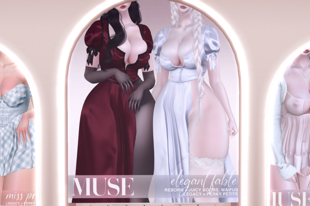 Elegant Fable Dress - Legacy/Reborn/+mods, L$279 each/L$1000 FP
