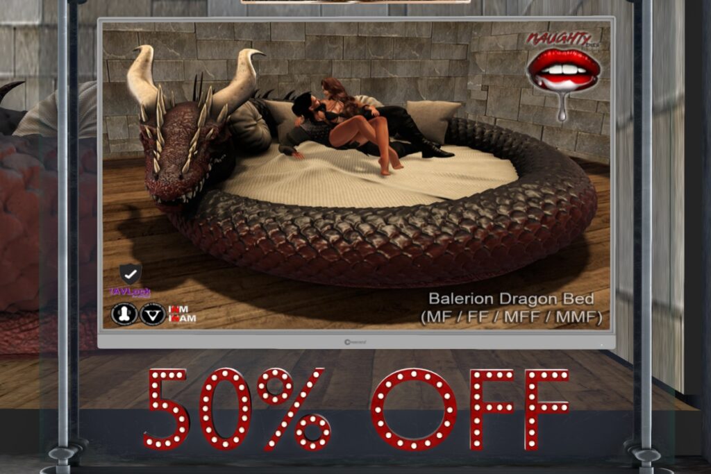 Balerion Dragon Bed, L$1500
