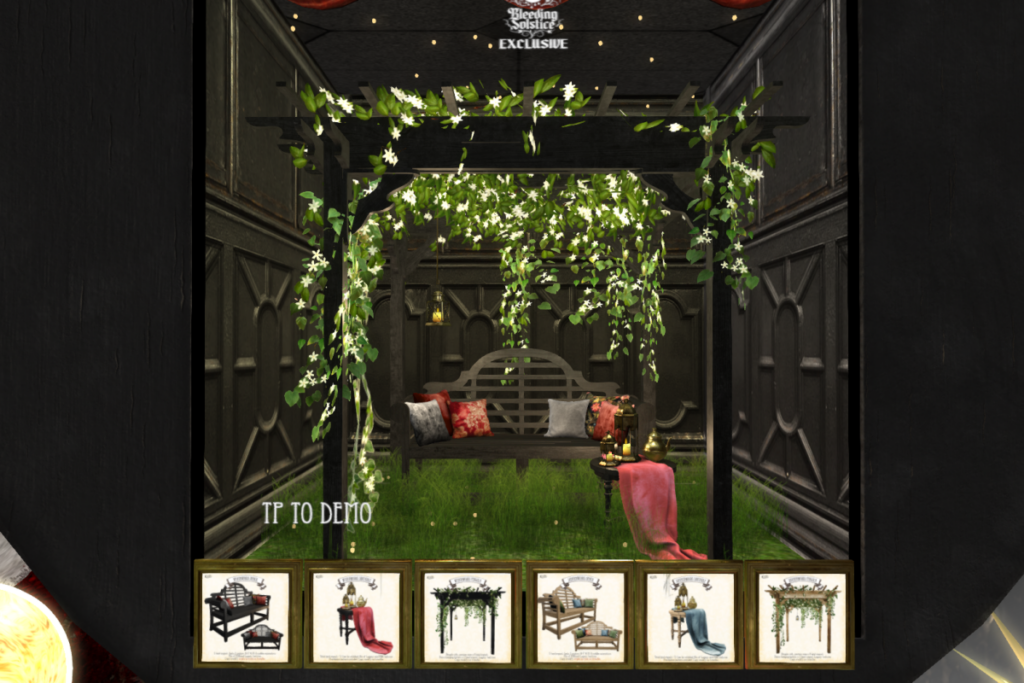 Wynterwoods Garden Set, L$125-L$255 each