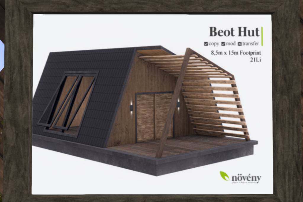 Beot Hut 	&lt;a href=&quot;https://maps.secondlife.com/secondlife/Orchard%20Heights/190/53/1663&quot;&gt;Teleport&lt;/a&gt;