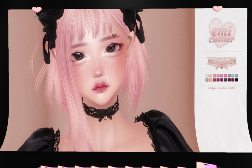 Emi Choker, L$150 each/L$675 FP