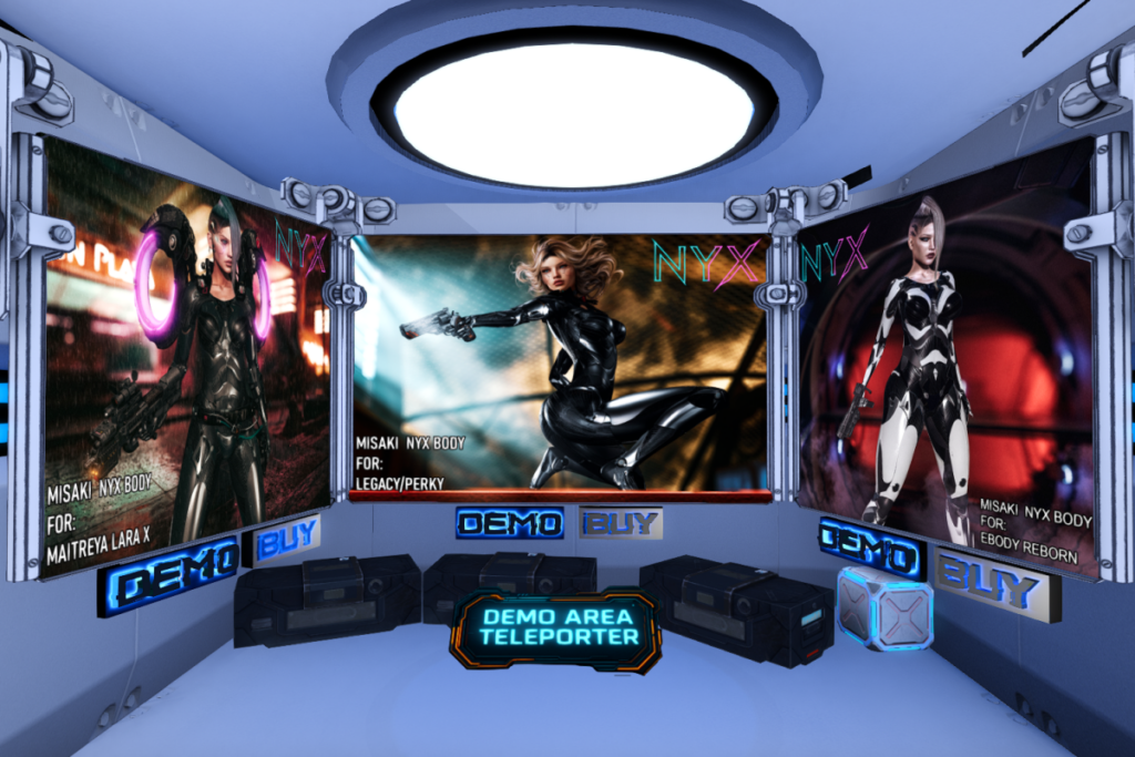 Nyx Bodysuit - Legacy/MaitreyaX/Reborn/+mods, L$3800 each