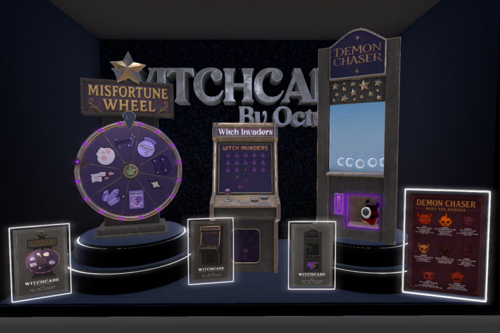 Witchcade - Misfortune Wheel,  Witchcade - Witch Invaders, and Witchcade - Demon Chasers, L$460-L$666 each