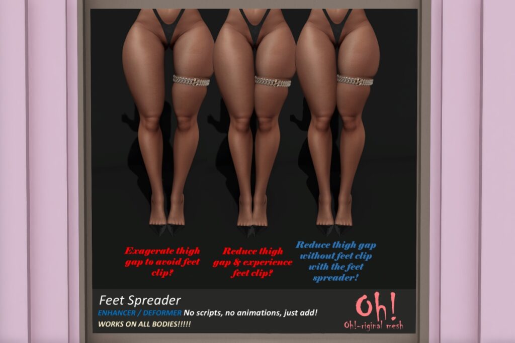 Feet Spreader Deformers, L$299