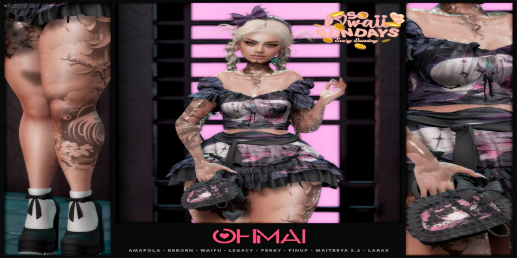 Amapola Outfit - Legacy/Maitreya/Reborn/+mods	&lt;a href=&quot;https://maps.secondlife.com/secondlife/The%20Valley/98/150/1317&quot;&gt;Teleport&lt;/a&gt;