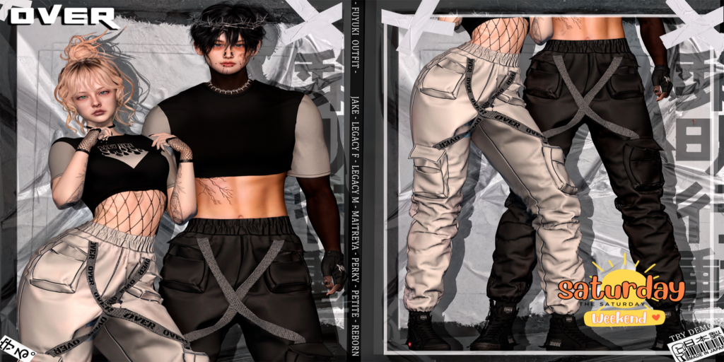Fuyuki Outfit - Jake/Legacy M+F/Maitreya/Reborn/+mods	&lt;a href=&quot;http://maps.secondlife.com/secondlife/Silver%20City/104/223/2509&quot;&gt;Teleport&lt;/a&gt;